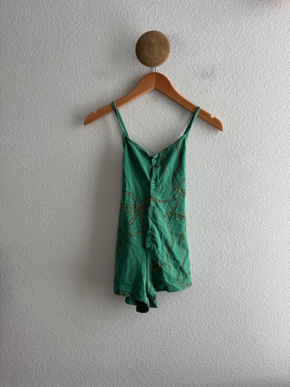 The Animal Observatory Girls Kids Rope Bow Romper